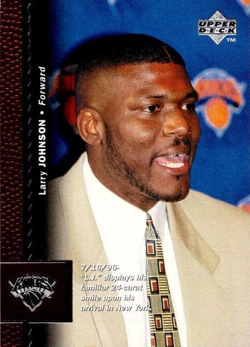 Larry Johnson 1996 upper-deck Upper Deck