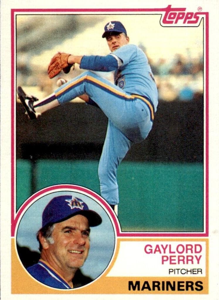 Gaylord Perry trading card