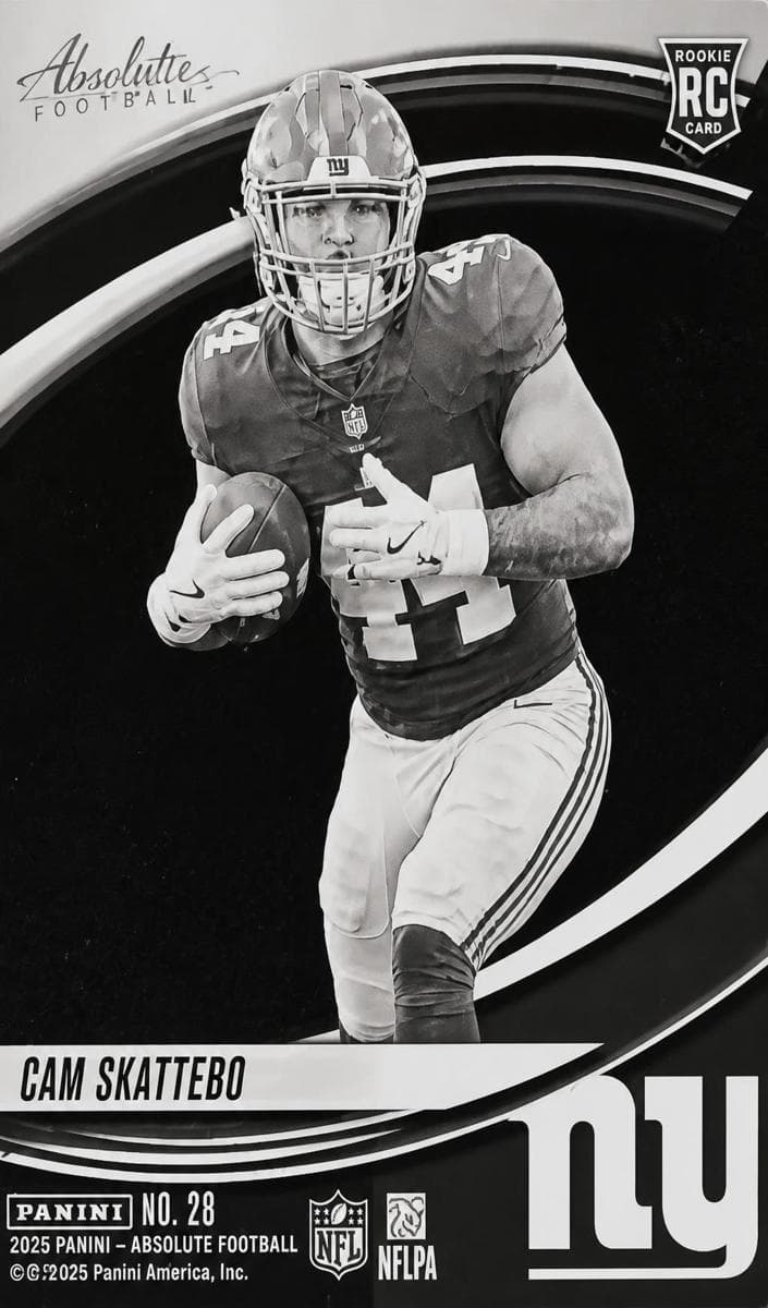 Cam Skattebo 2025 panini Panini Certified