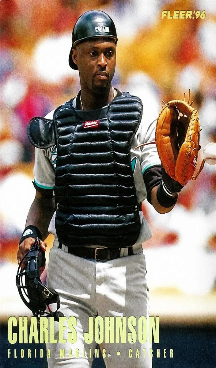 Charles Johnson 1996 fleer