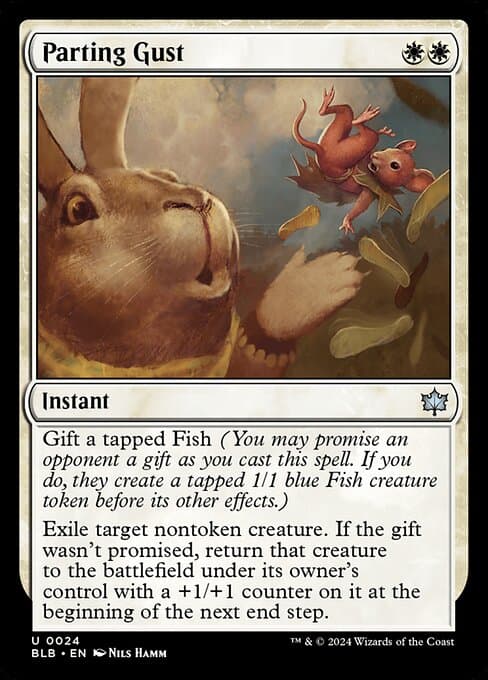 Parting Gust 2024 Magic: The Gathering Bloomburrow