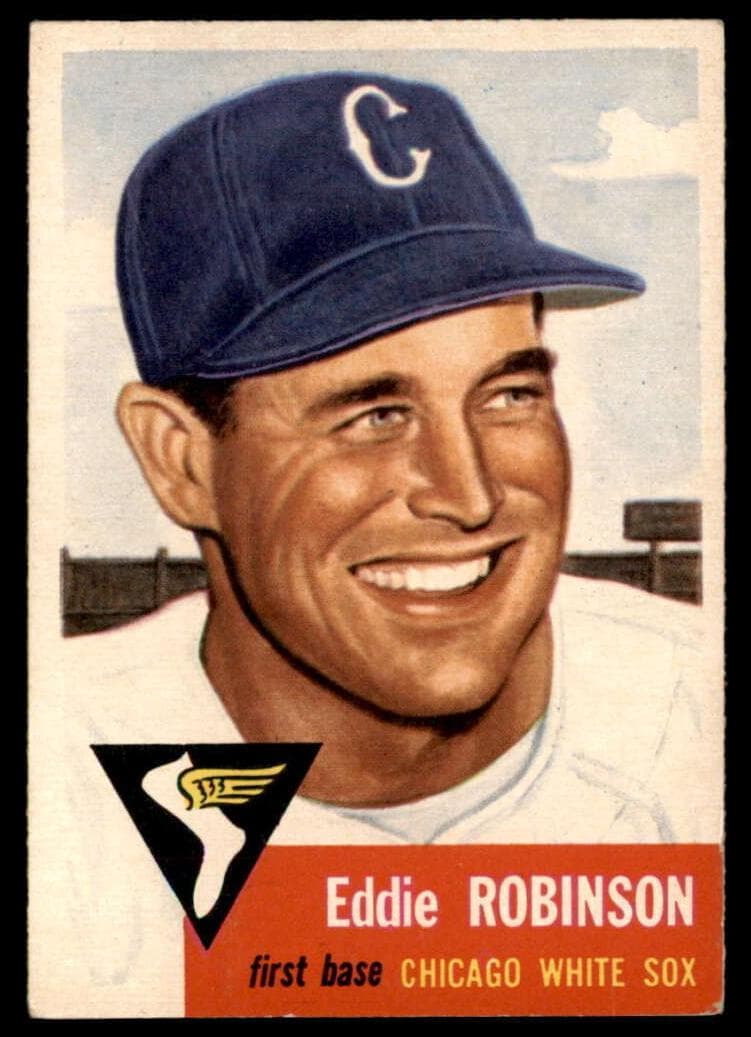 Eddie Robinson 1953 topps Topps