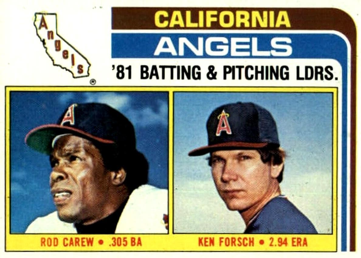 Angels Leaders / Checklist trading card