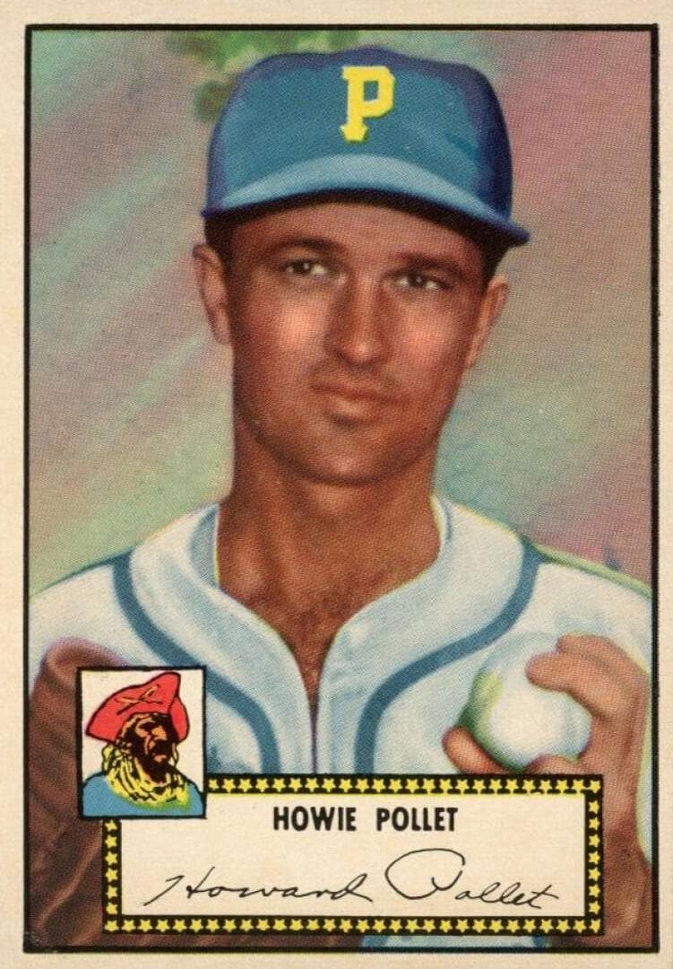 Howie Pollet 1952 topps Topps