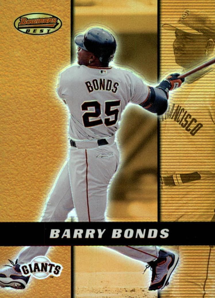 Barry Bonds 2000 bowman