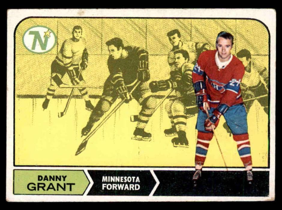 Danny Grant 1968 topps Topps