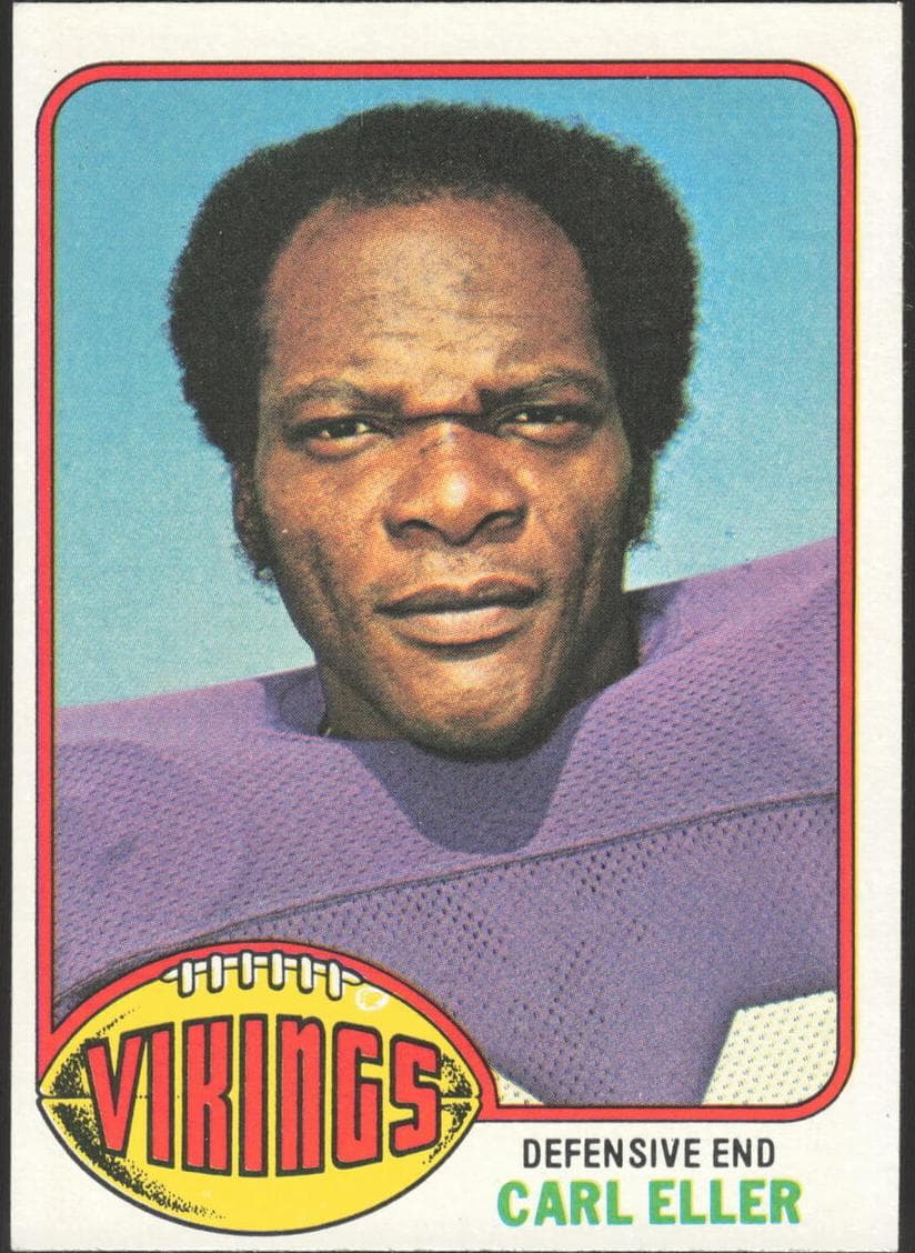 Carl Eller 1976 topps Topps