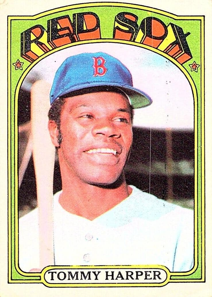 Tommy Harper 1972 topps O-Pee-Chee