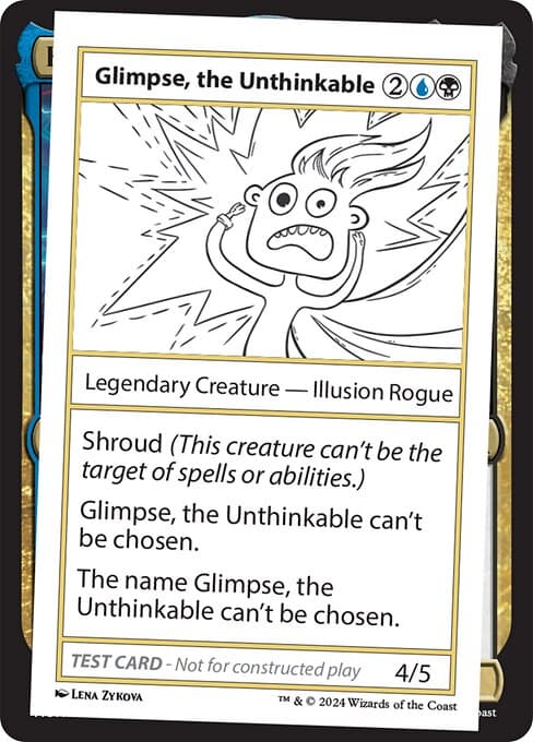 Glimpse, the Unthinkable #355