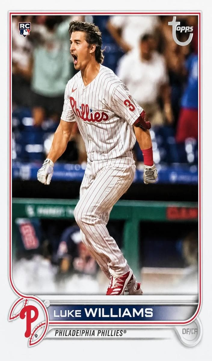 Luke Williams 2022 topps Topps