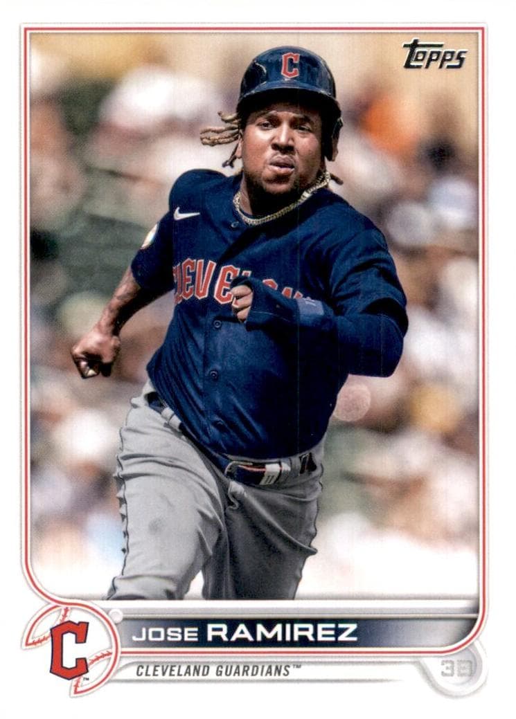 Jose Ramirez 2022 topps Topps