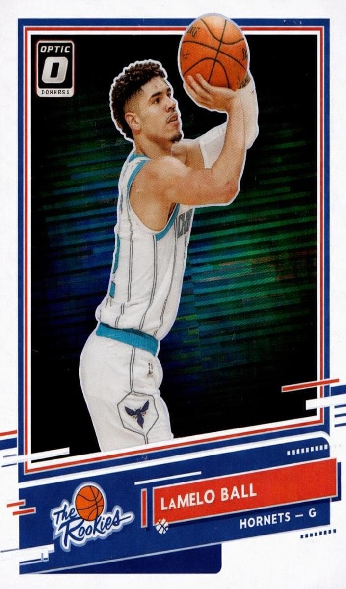 LaMelo Ball 2020 panini Donruss Optic