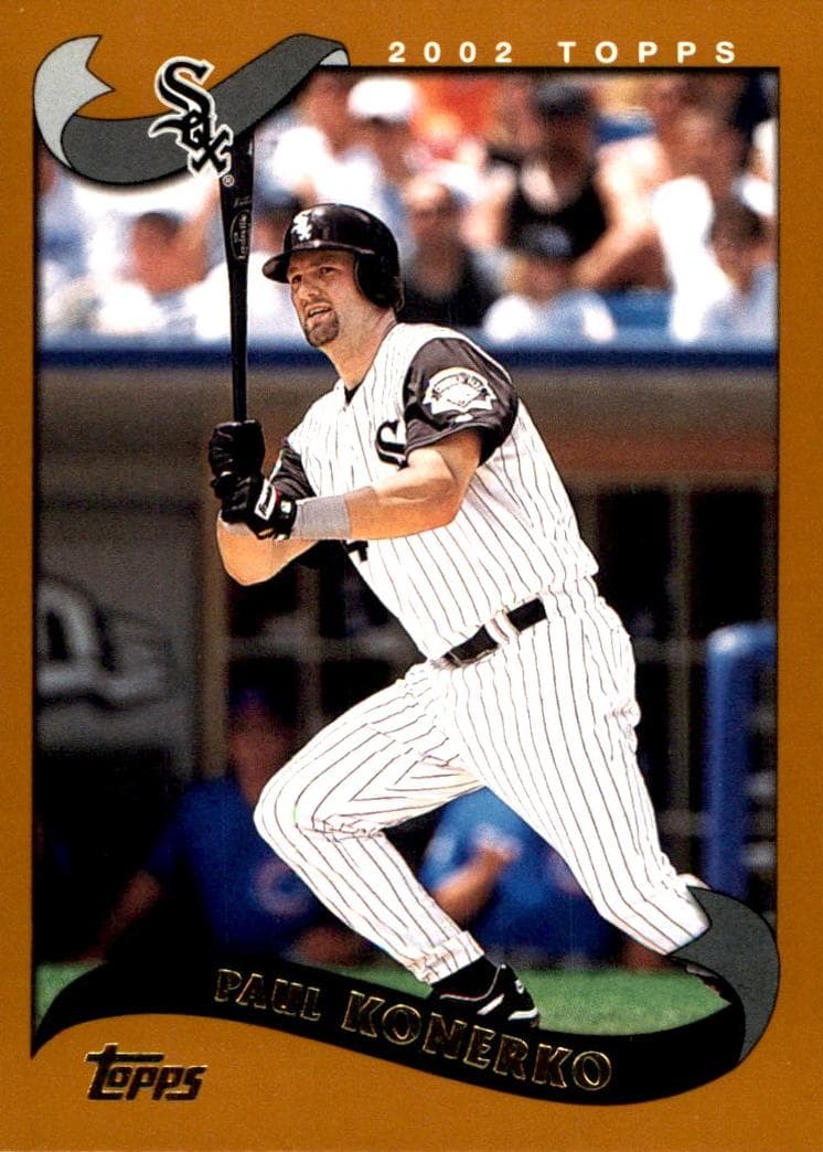 Paul Konerko 2002 topps Topps Chrome
