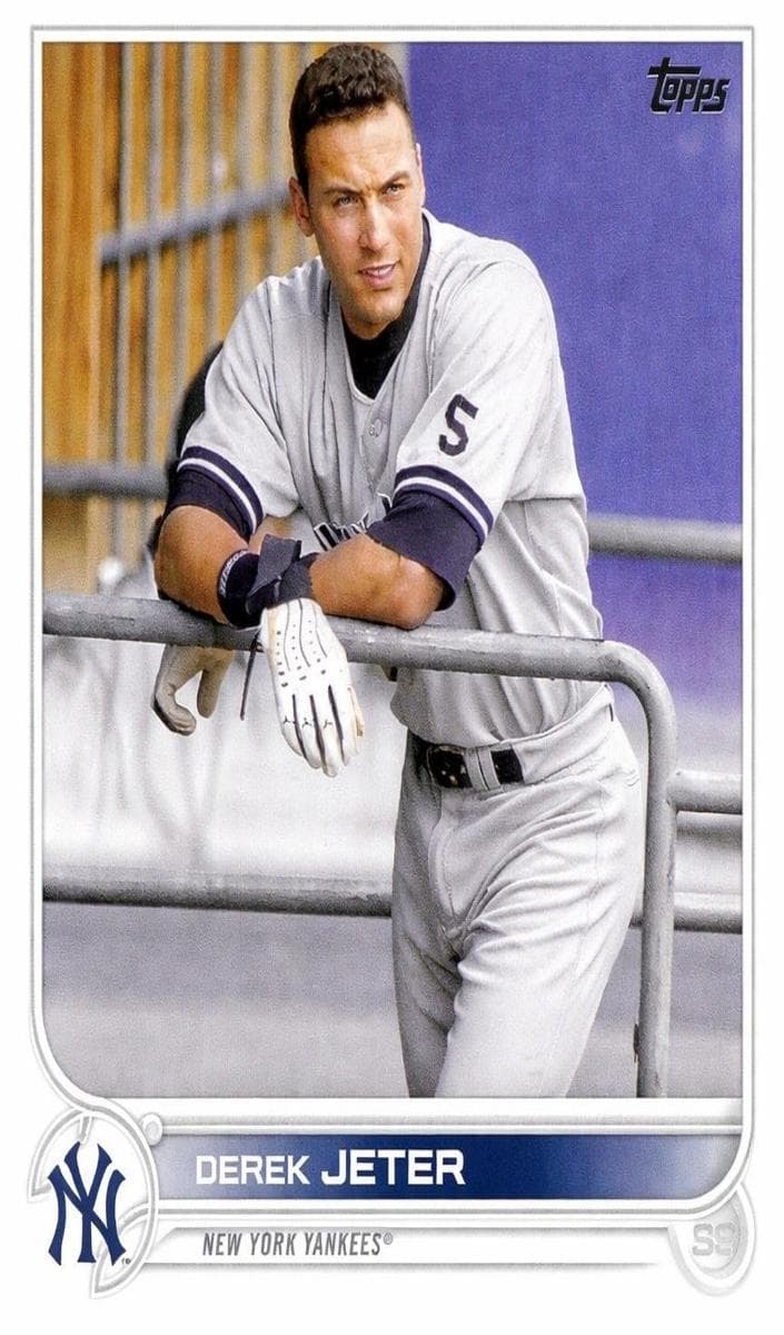 Derek Jeter 2022 topps Topps Update