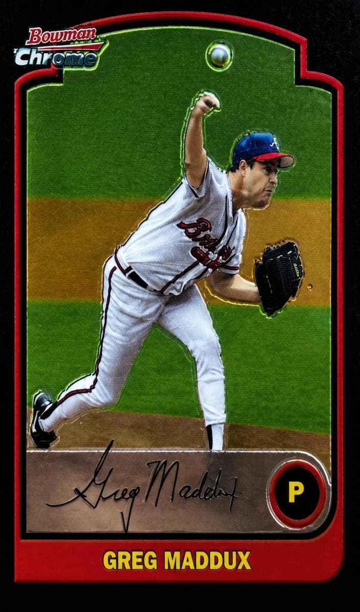 Greg Maddux 2003 bowman Bowman Chrome