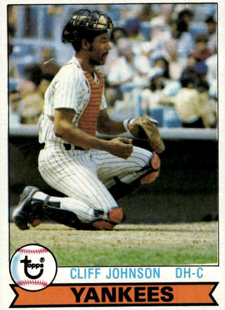 Cliff Johnson 1979 topps Topps