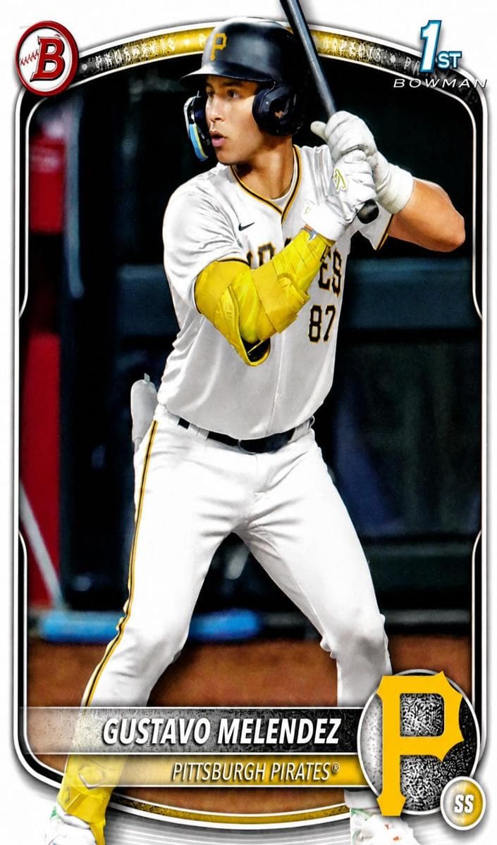 Gustavo Melendez trading card