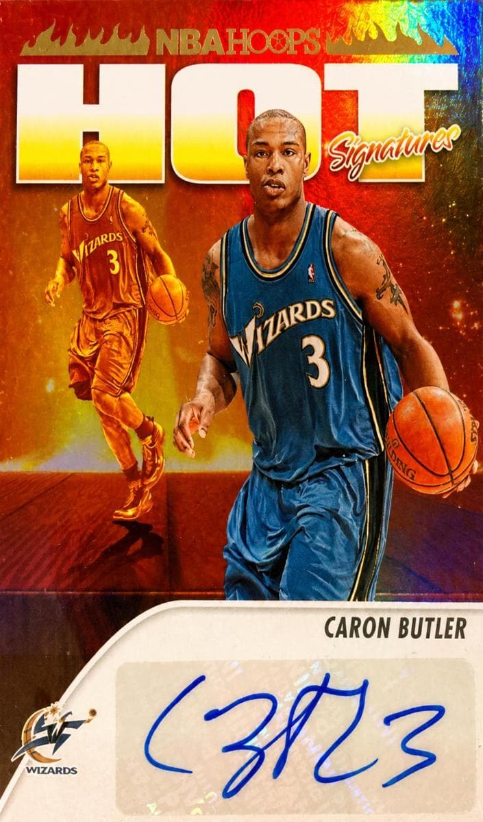 Caron Butler trading card