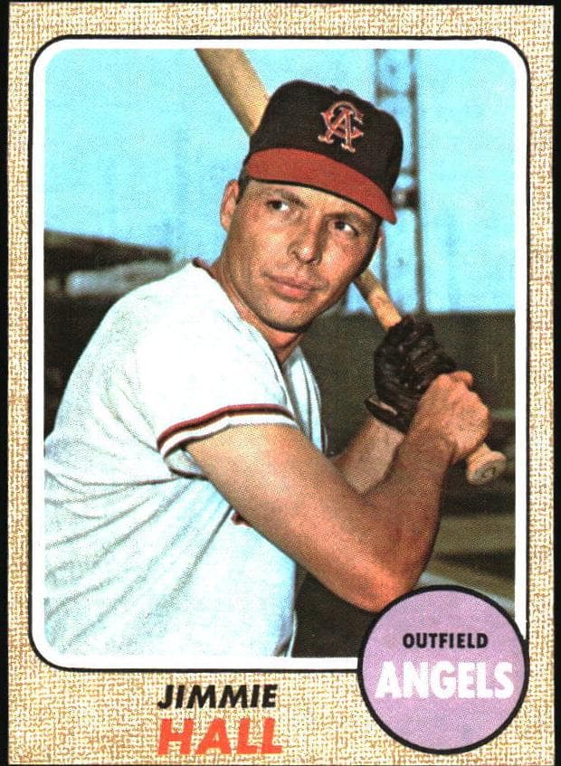 Jimmie Hall 1968 topps Topps