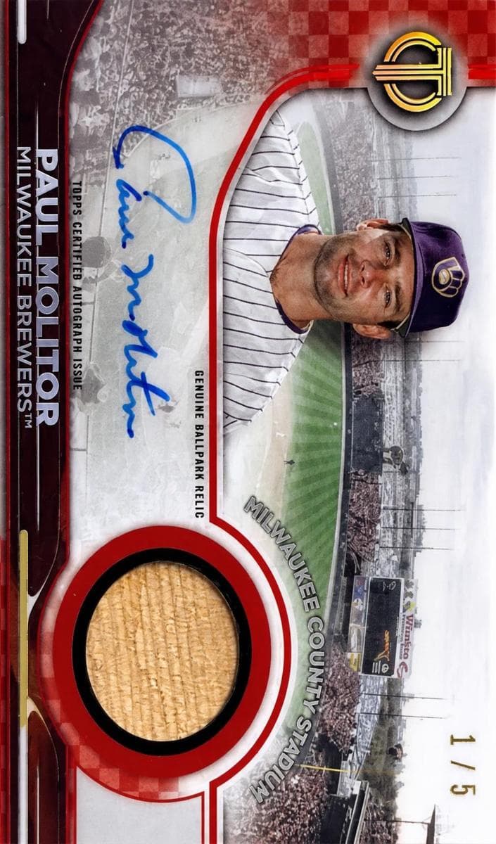 Paul Molitor 2022 topps