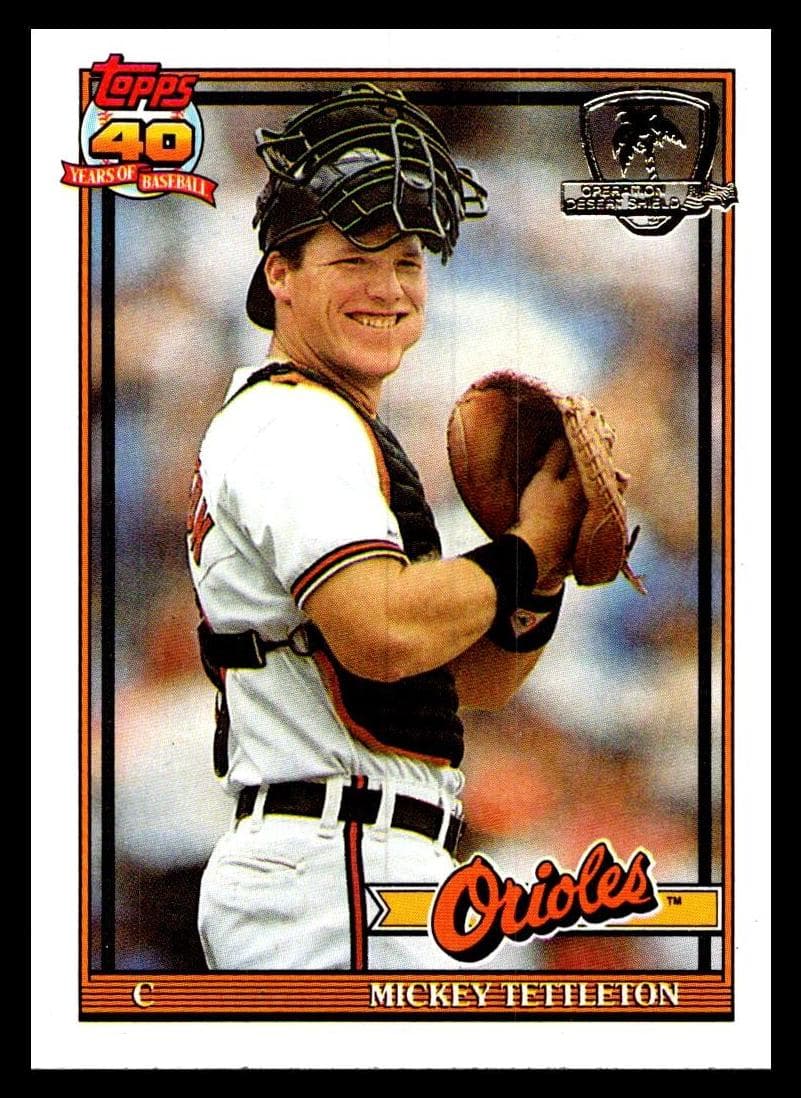 Mickey Tettleton 1991 topps