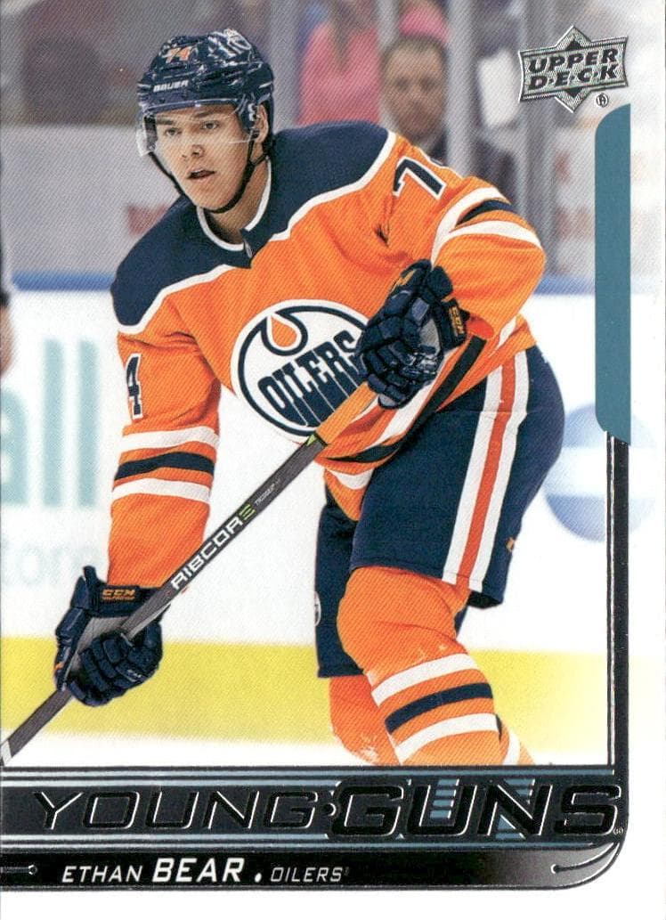Ethan Bear trading card