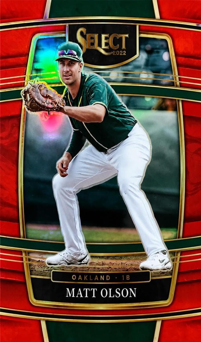 Matt Olson 2022 panini Panini Select
