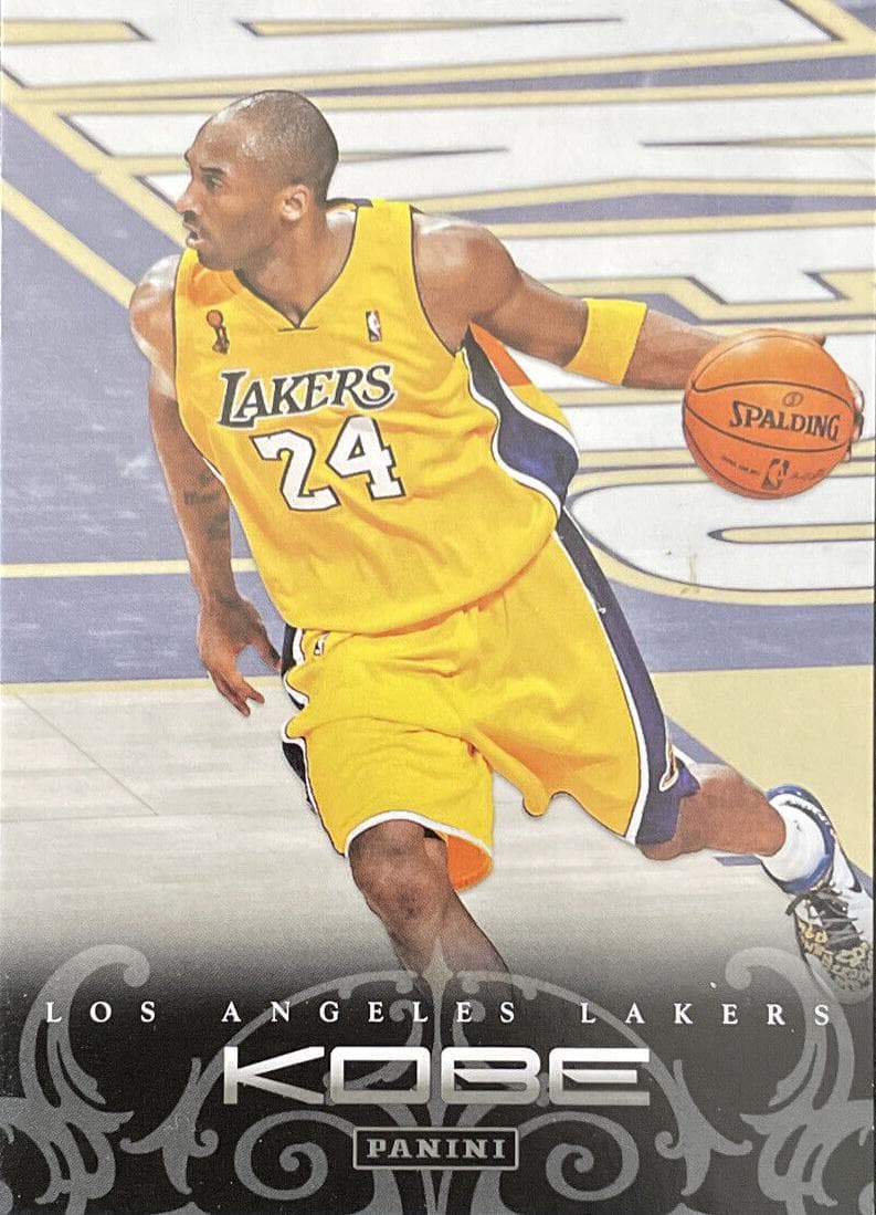 Kobe Bryant 2012 panini
