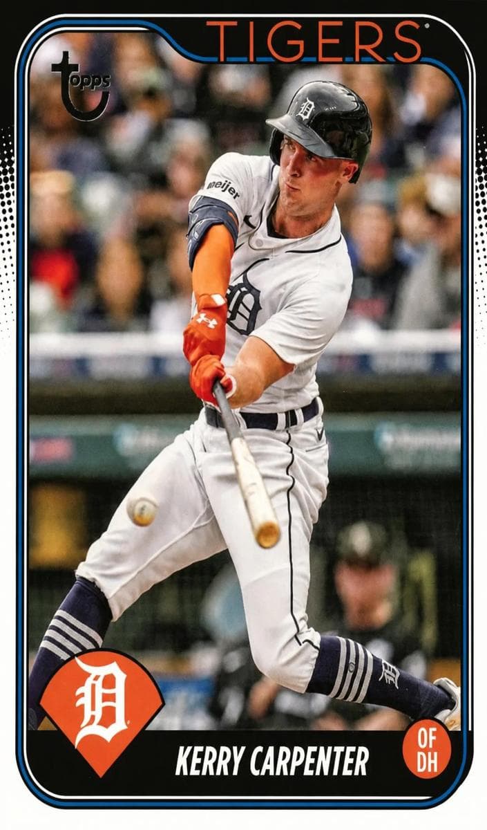 Kerry Carpenter 2024 topps Topps