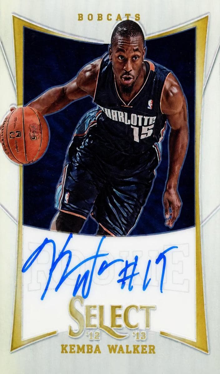 Kemba Walker 2012 panini