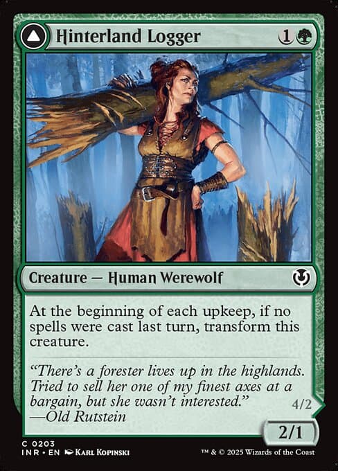Hinterland Logger // Timber Shredder #203