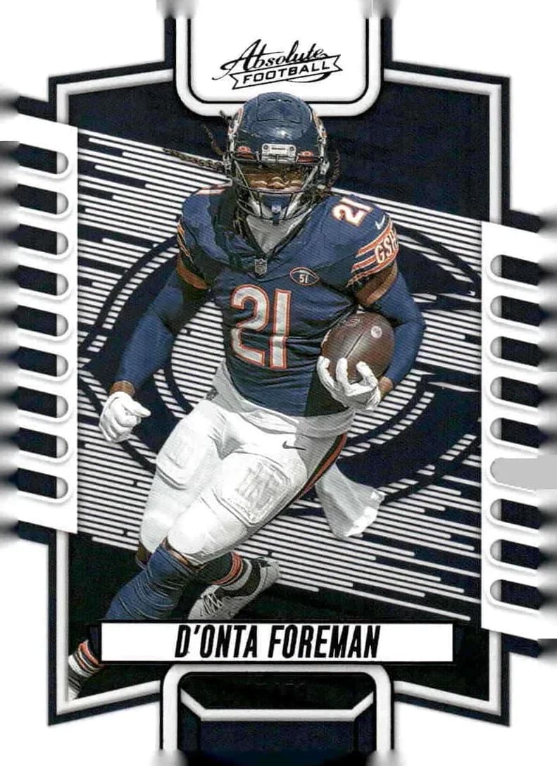 D'Onta Foreman trading card