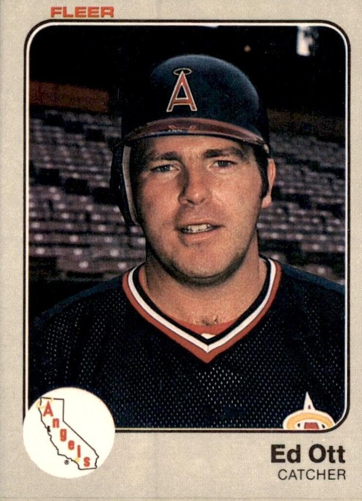 Ed Ott 1983 fleer Fleer