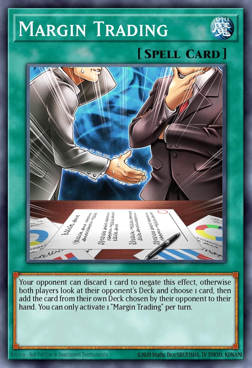 Margin Trading 2021 Yu-Gi-Oh! Dawn of Majesty 1st Edition