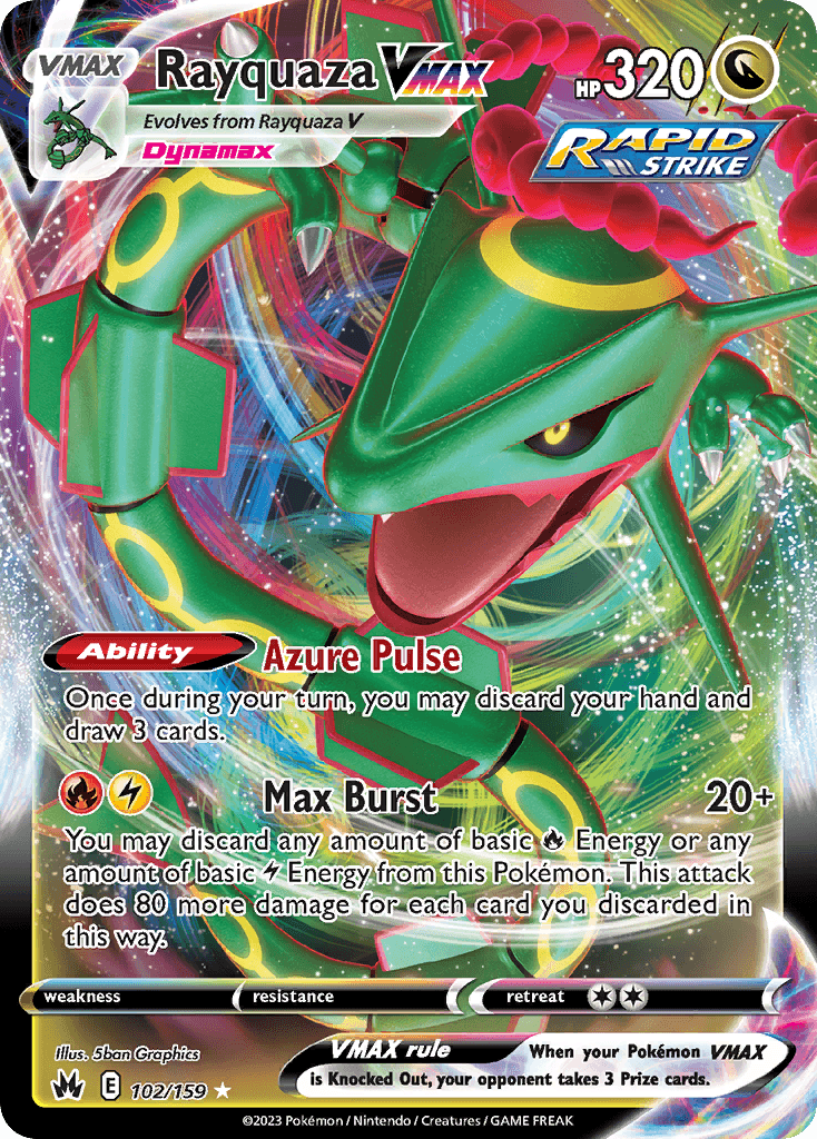 Rayquaza VMAX #102