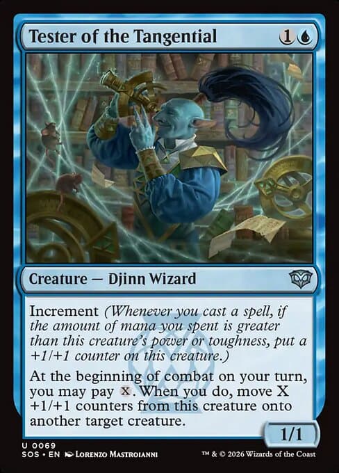 Tester of the Tangential 2026 Magic: The Gathering Secrets of Strixhaven Foil