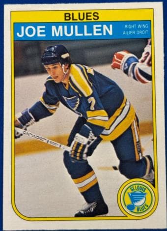 Joe Mullen trading card