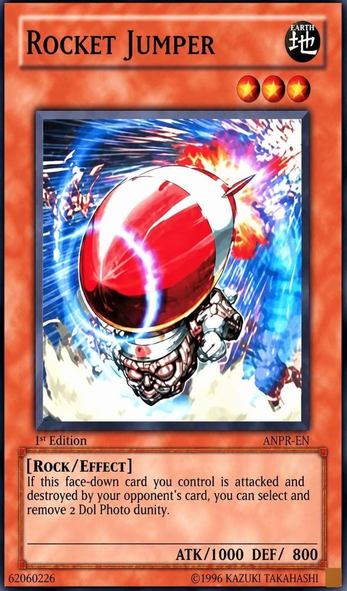 Rocket Jumper 2004 Yu-Gi-Oh! Ancient Sanctuary 1st Edition