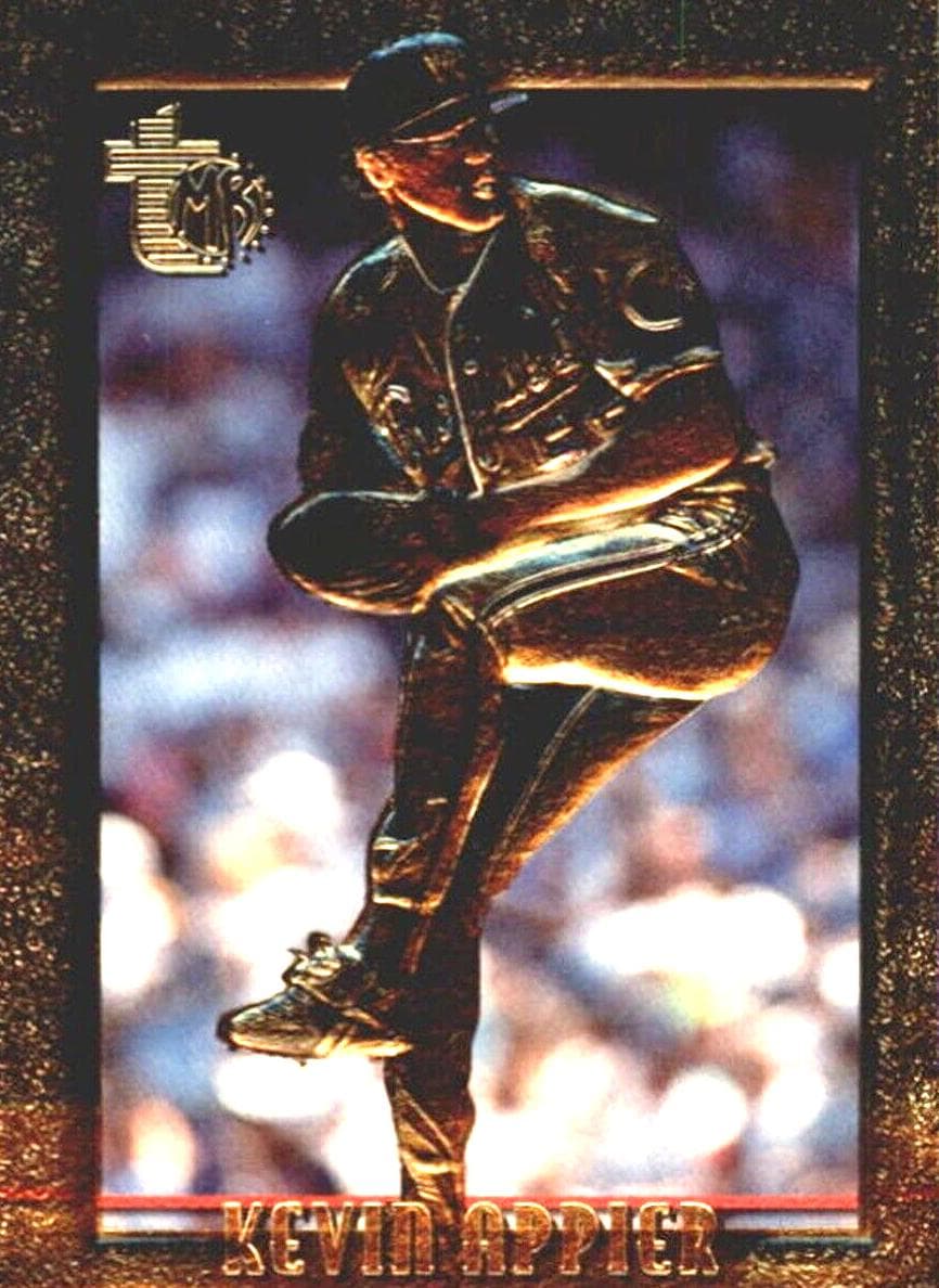 Kevin Appier 1995 topps Embossed
