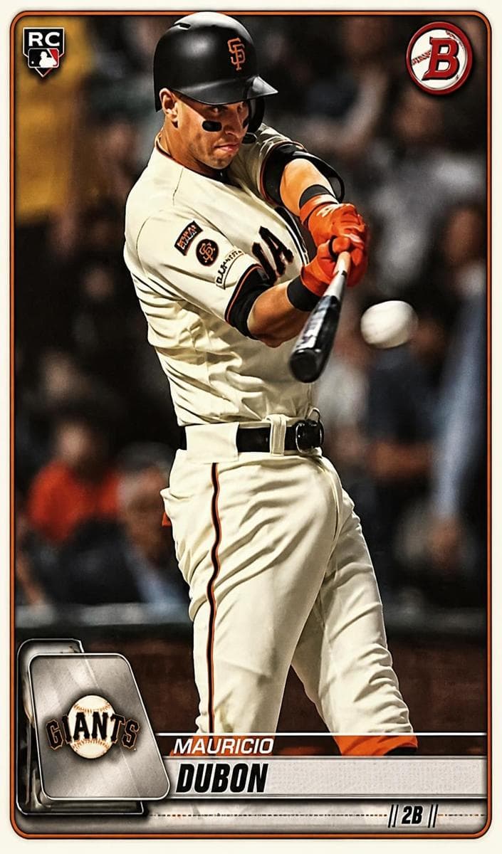 Mauricio Dubon 2020 bowman Bowman