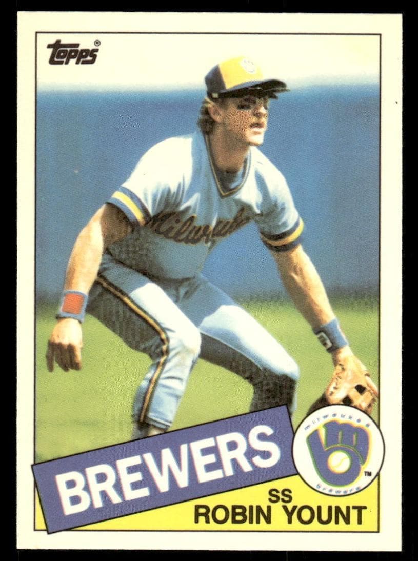 Robin Yount 1985 topps Topps
