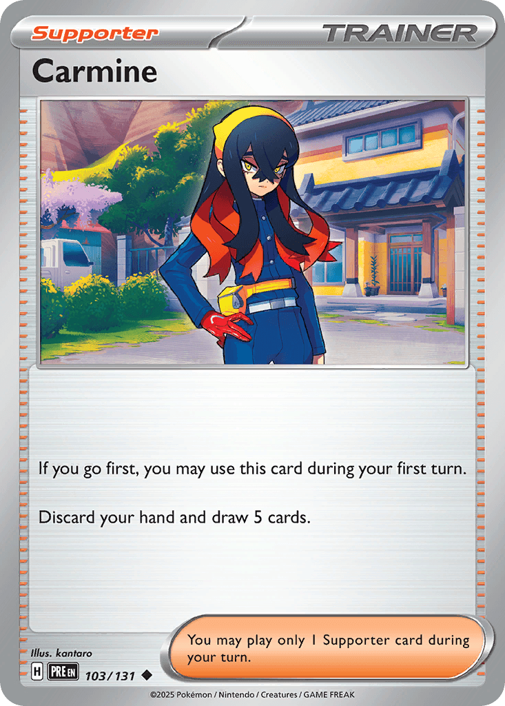 Carmine 2026 Pokemon