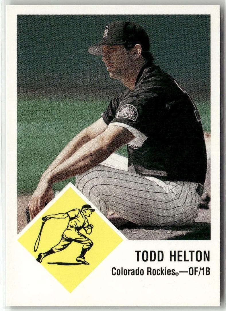 Todd Helton 1998 fleer Tradition
