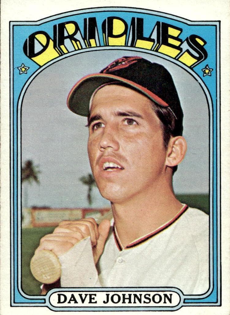 Dave Johnson 1972 topps Topps