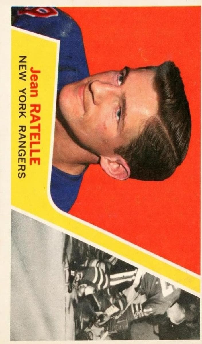 Jean Ratelle 1963 topps Topps