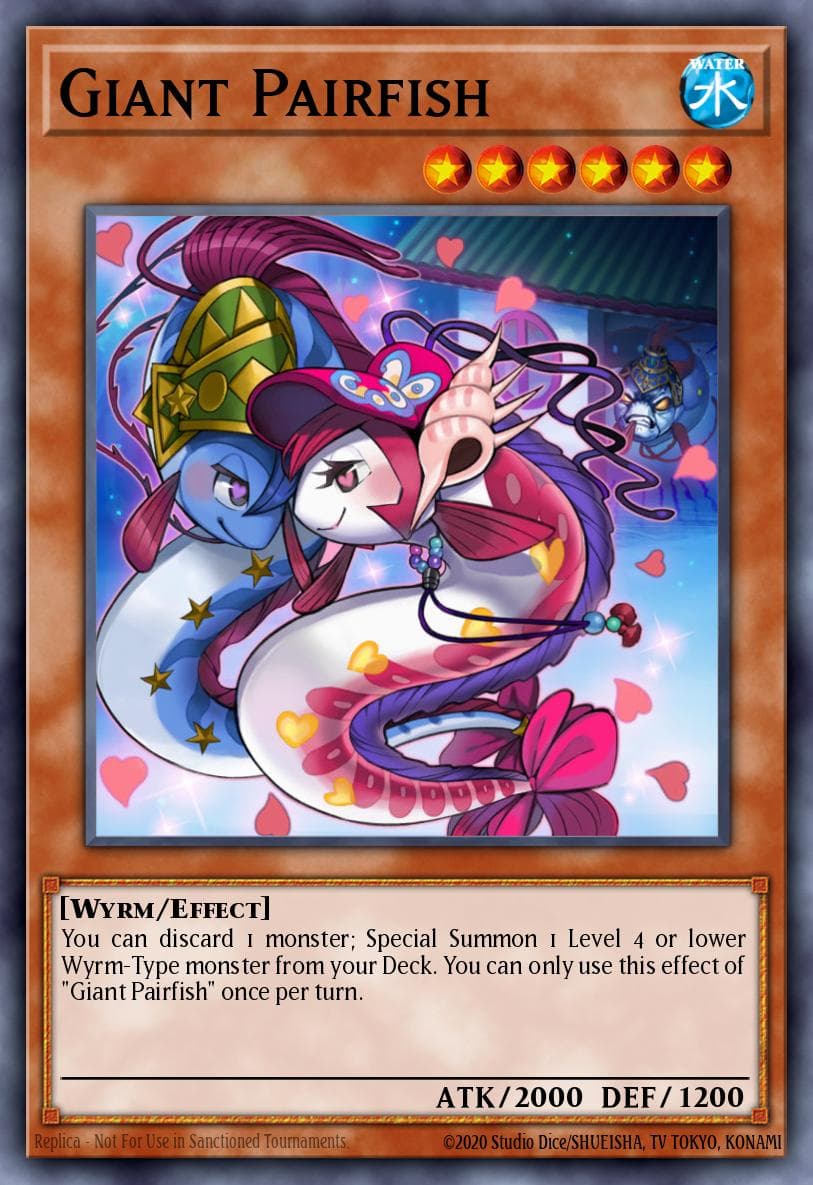 Giant Pairfish 2015 Yu-Gi-Oh! Japanese Dimension of Chaos