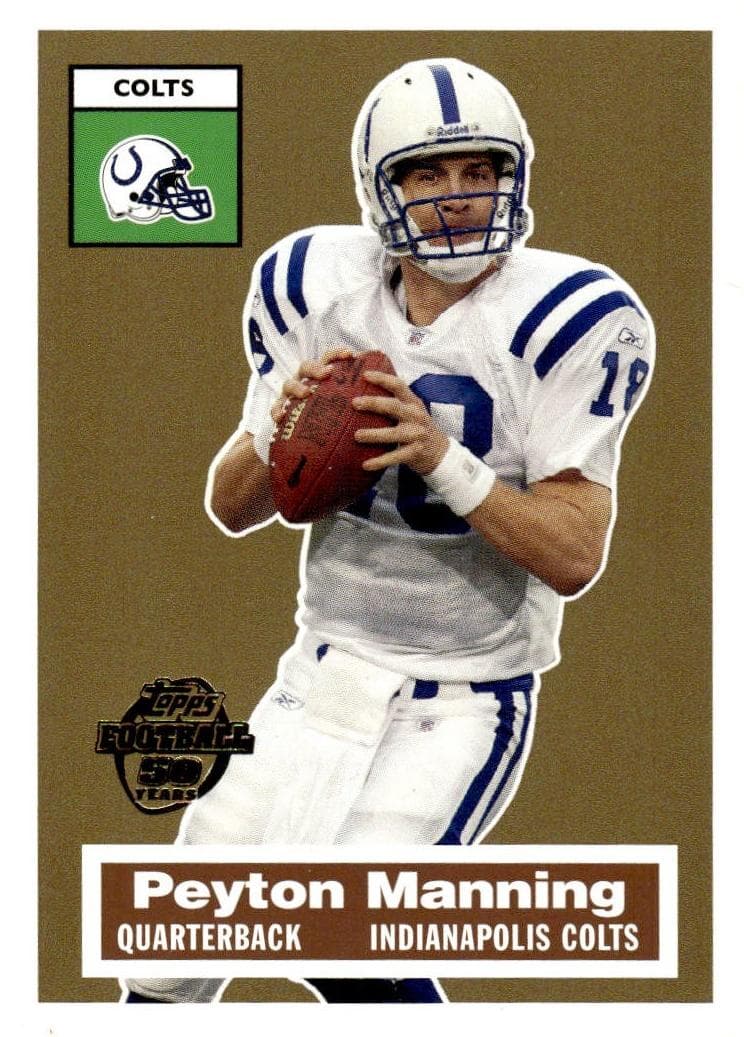 Peyton Manning 2005 topps
