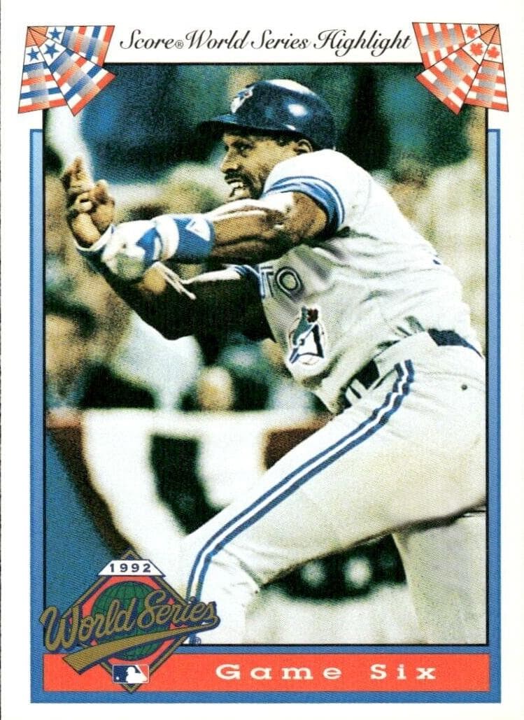 Dave Winfield 1993 panini Score