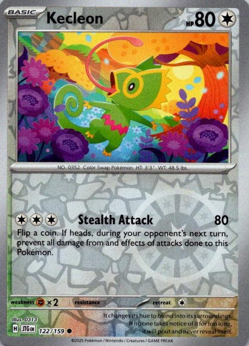 Kecleon trading card