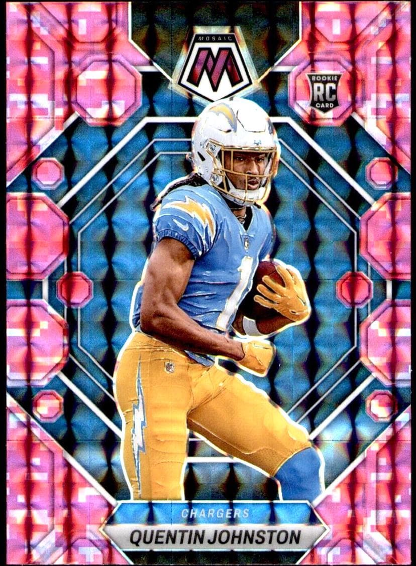 Quentin Johnston trading card